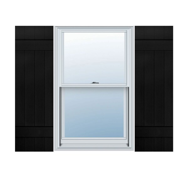 Ekena Millwork Mid-America Vinyl, TailorMade Four Board Joined (2 Batten), Board-n-Batten Shutters, J41446002, PR J41446002 - main